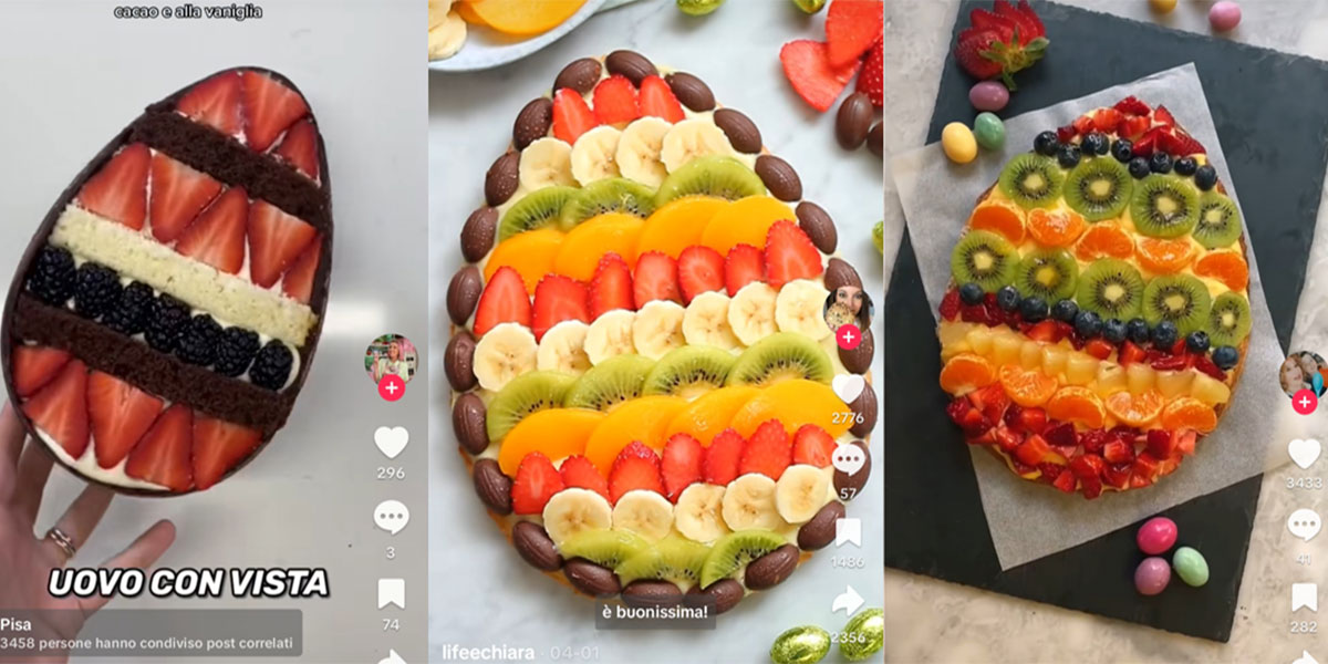 La frutta si prende la scena anche a Pasqua